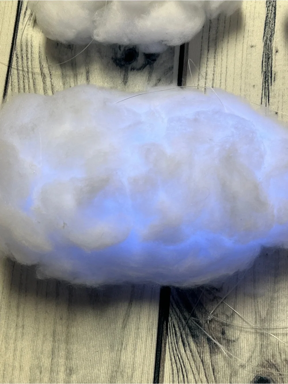 Handmade Hanging Cloud Decor Props - Set of 7